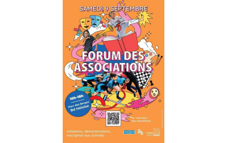 Forum des associations Samedi 9 Septembre 2023 